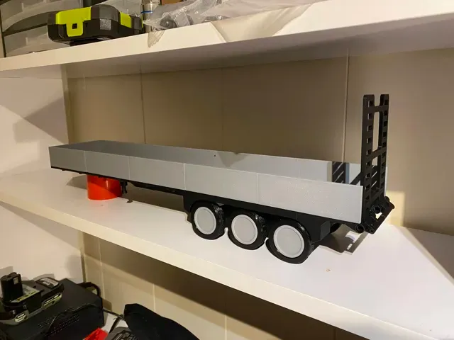 Cyberbrick Flatbed Trailer – Walls + Ramp — Фото 5 из 14