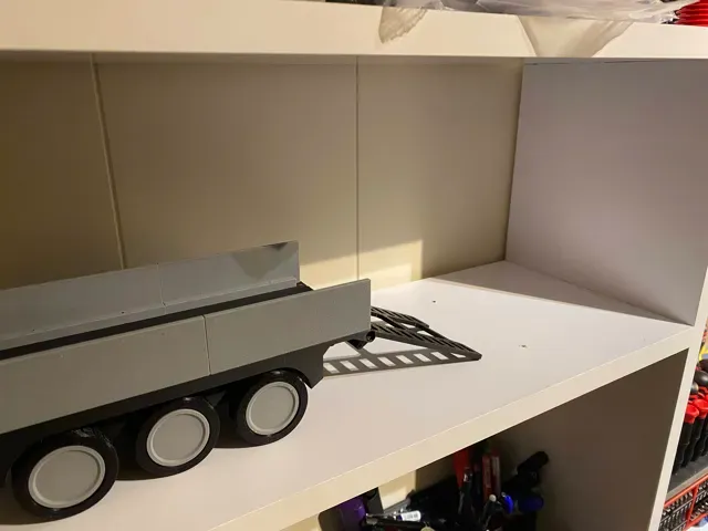Cyberbrick Flatbed Trailer – Walls + Ramp — Фото 13 из 14
