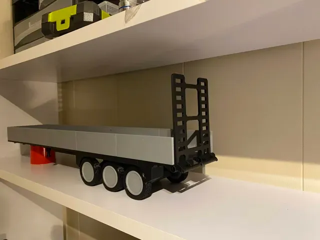 Cyberbrick Flatbed Trailer – Walls + Ramp — Фото 10 из 14