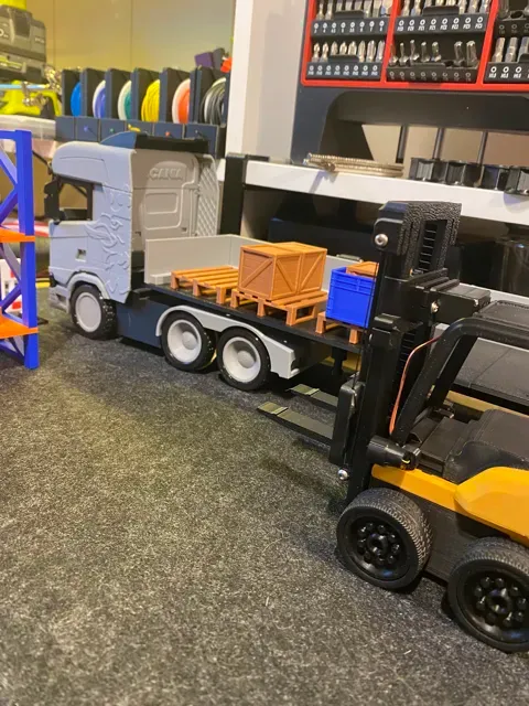 Cyberbrick Flatbed Trailer – Walls + Ramp — Фото 14 из 14