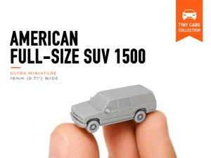 Tiny American Full-Size SUV – Mini Cars Series