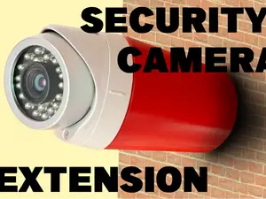 Outdoor Security Camera Extension Mount