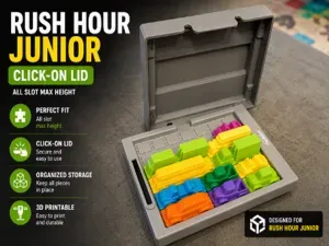 Rush Hour Junior Click-On Lid –All Slot Max Height