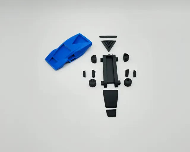 [Scale 64] Lancia Stratos Zero_Model Kit — Image 8 of 8