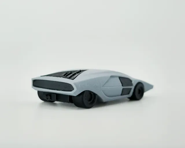 [Scale 64] Lancia Stratos Zero_Model Kit — Image 6 of 8