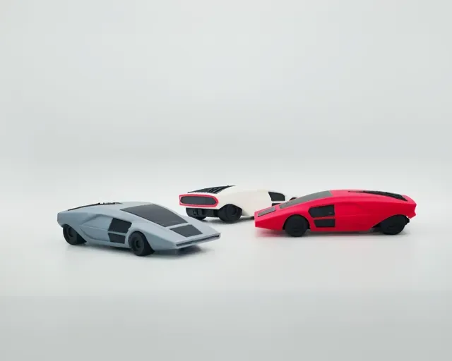 [Scale 64] Lancia Stratos Zero_Model Kit — Image 4 of 8