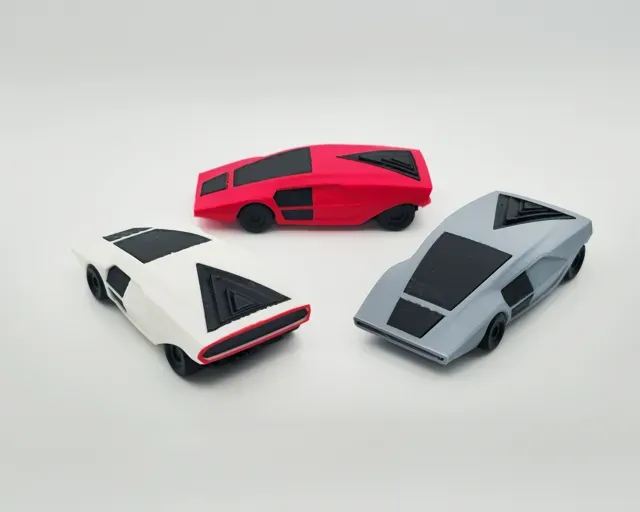 [Scale 64] Lancia Stratos Zero_Model Kit — Image 3 of 8