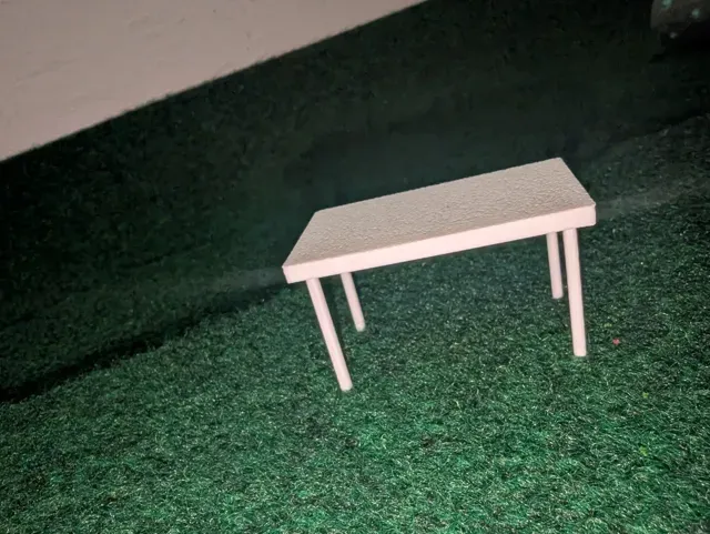 Miniature Table (1:20 Scale) - Tavolo in miniatura — Фото 2 из 6