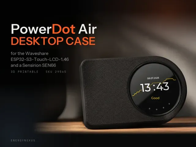 PowerDot Air - Home Assistant Air Sensor Case