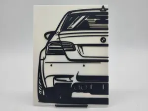 2D Wall Art BMW E92 M3
