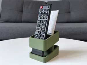 DuoRise – 2-Slot Remote Control Holder
