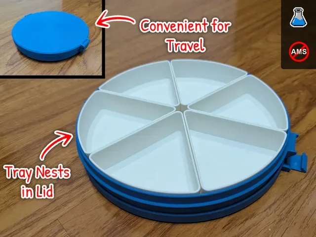 Sensory Sorting Tray With Lid & Removable Inserts — Image 5 of 6