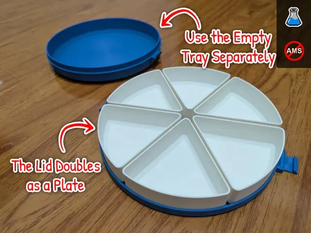 Sensory Sorting Tray With Lid & Removable Inserts — Image 4 of 6