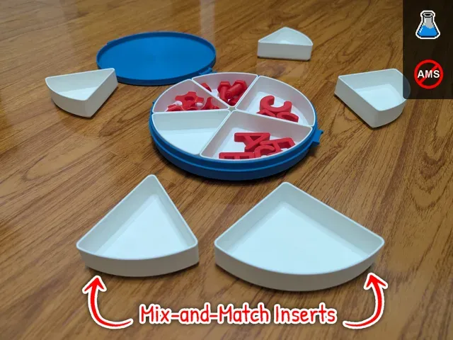 Sensory Sorting Tray With Lid & Removable Inserts — Image 3 of 6
