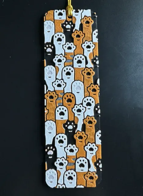 Cat paws bookmark - Hueforge — Image 3 of 3