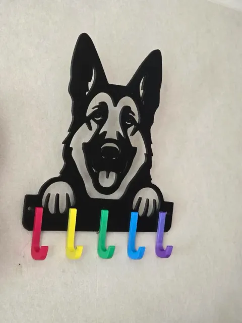 Dog Leash & Collar Holder, German Shepherd — Фото 3 из 4