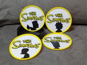 The Simpsons Stackable Coasters - Set A