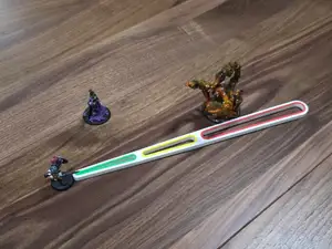 Daggerheart Distance ruler
