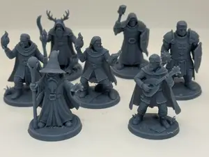 set 7 heroes with magic for dungeons and dragons