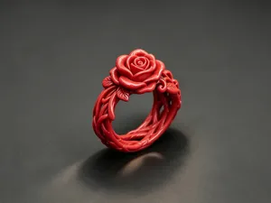 赤瑰缚Scarlet Rose Bond Ring