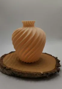 3D Printed Spiral Vase for Plants – Elegant Decor