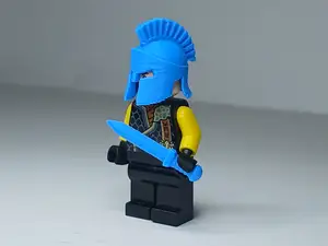 Spartan Helmet Minifigure Brick