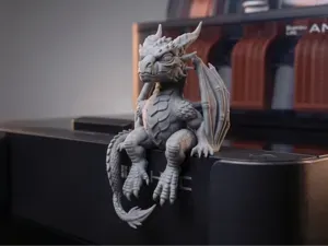 Adorably Cute Mini Dragon - Desk Buddy