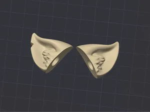 4分6分通用磁吸猫耳装饰bjd