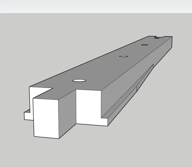 Table Saw Miter Slot 3/4 inch Track for Jigs — Фото 10 из 10