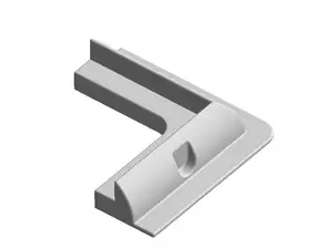 Solar panel mounting bracket for Camper