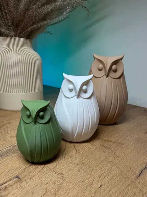 Modern Owls – 3 Piece Set — Image 12 of 12