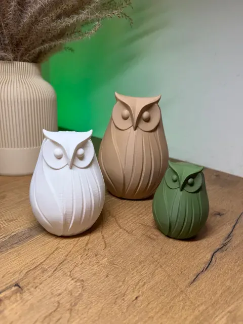 Modern Owls – 3 Piece Set — Image 10 of 12