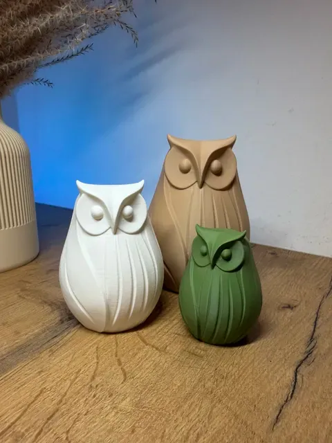 Modern Owls – 3 Piece Set — Image 4 of 12