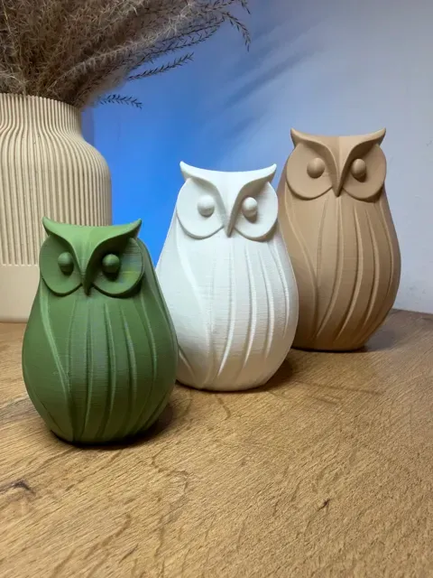 Modern Owls – 3 Piece Set — Image 3 of 12