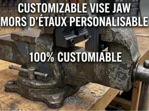100% Customizable Vise Jaws | Parametric