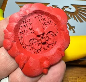 WH40K - Purity Seal - Fleur De Lis Version #2