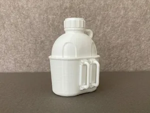 Military Canteen with Drinking Cup