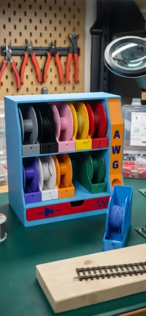 Mobiletto porta bobine filo AWG — Image 3 of 6