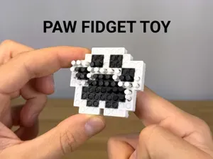 Pin Art Paw Fidget Toy