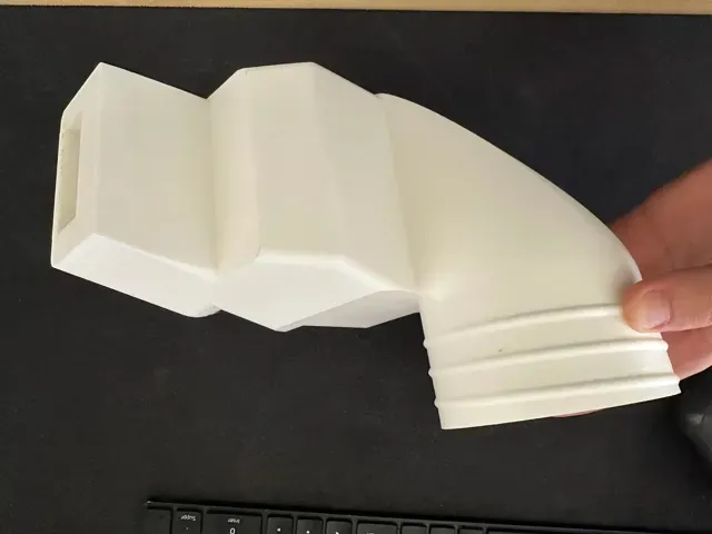Tilt Window Hose Adapter 100mm – 3D Printer & AC — Image 2 of 12