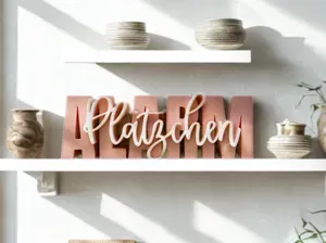 00100 Schriftzug Plätzchenalarm