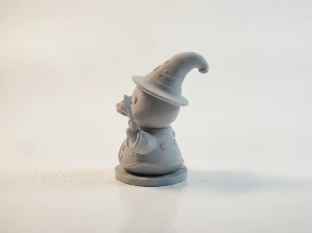 Yellow Rubber Duck Wearing Wizard Robe With Stars — Image 4 of 4