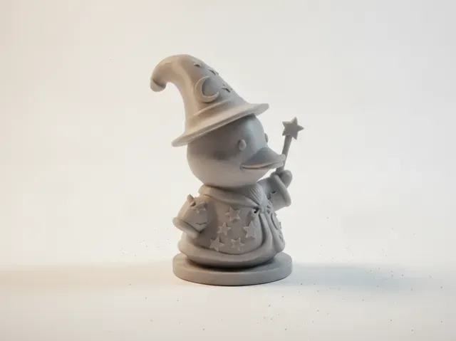 Yellow Rubber Duck Wearing Wizard Robe With Stars — Image 2 of 4
