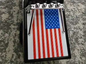 TRX4M Tonneau Cover - American Flag (Fits Rollbar)