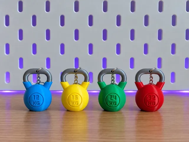 Kettlebell Keychains | 4 to 40 kg