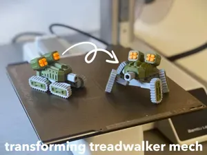 Tread Walker Mech - Model Kit