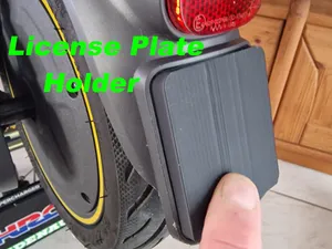 Ninebot / Segway G2 / G3 Kennzeichenbegradigung