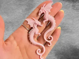 Pendientes dragones