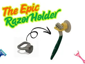 The Epic Razor Holder - When you are in the shower