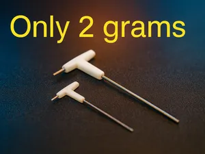 Print-in-place allen key handles for A/X/P/H
